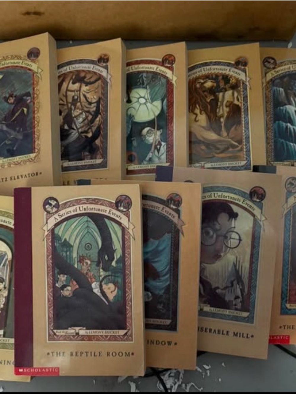 Series of Unfortunate Events-Books 1-10